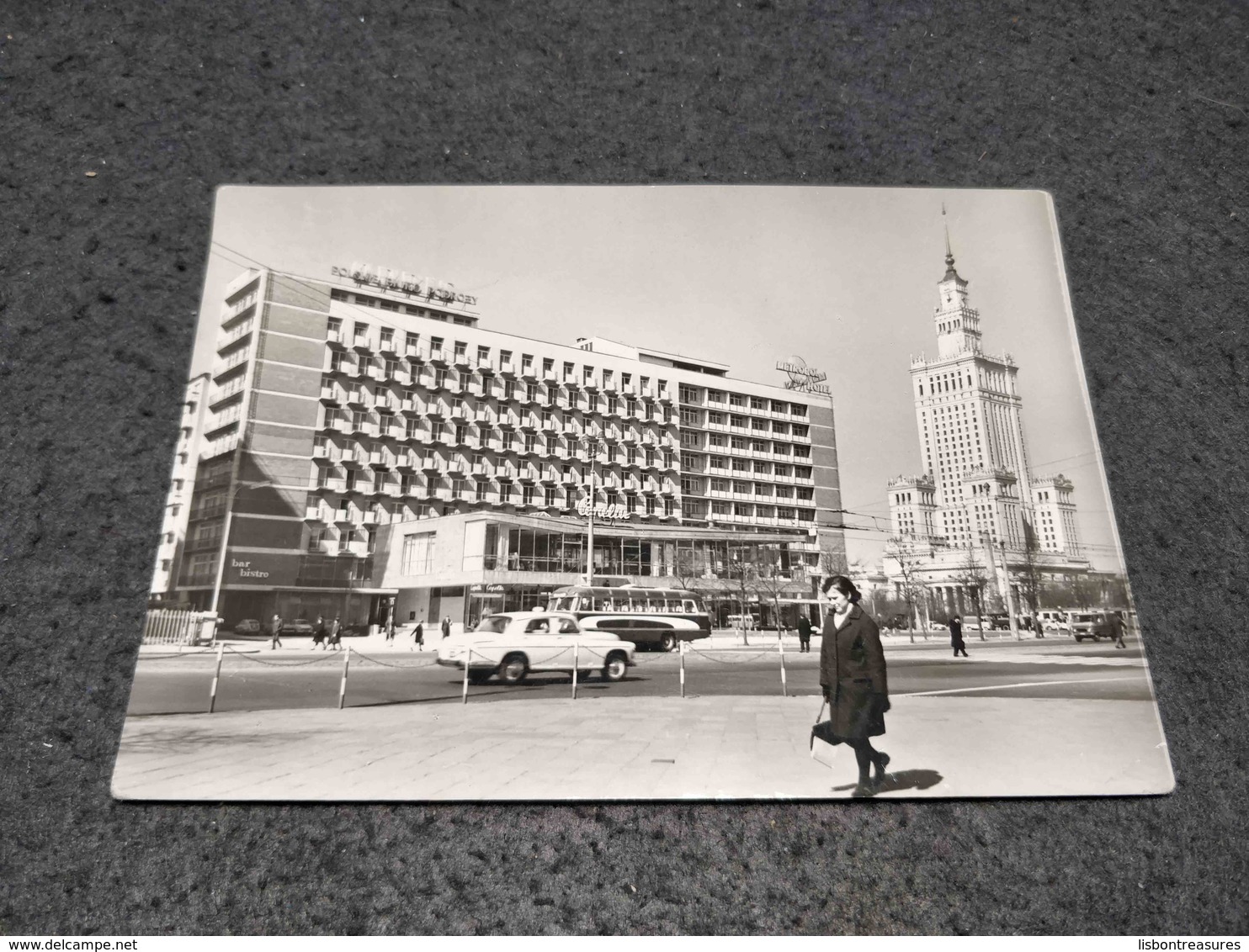 ANTIQUE POSTCARD POLAND WARSZAWA HOTEL METROPOL - Pologne