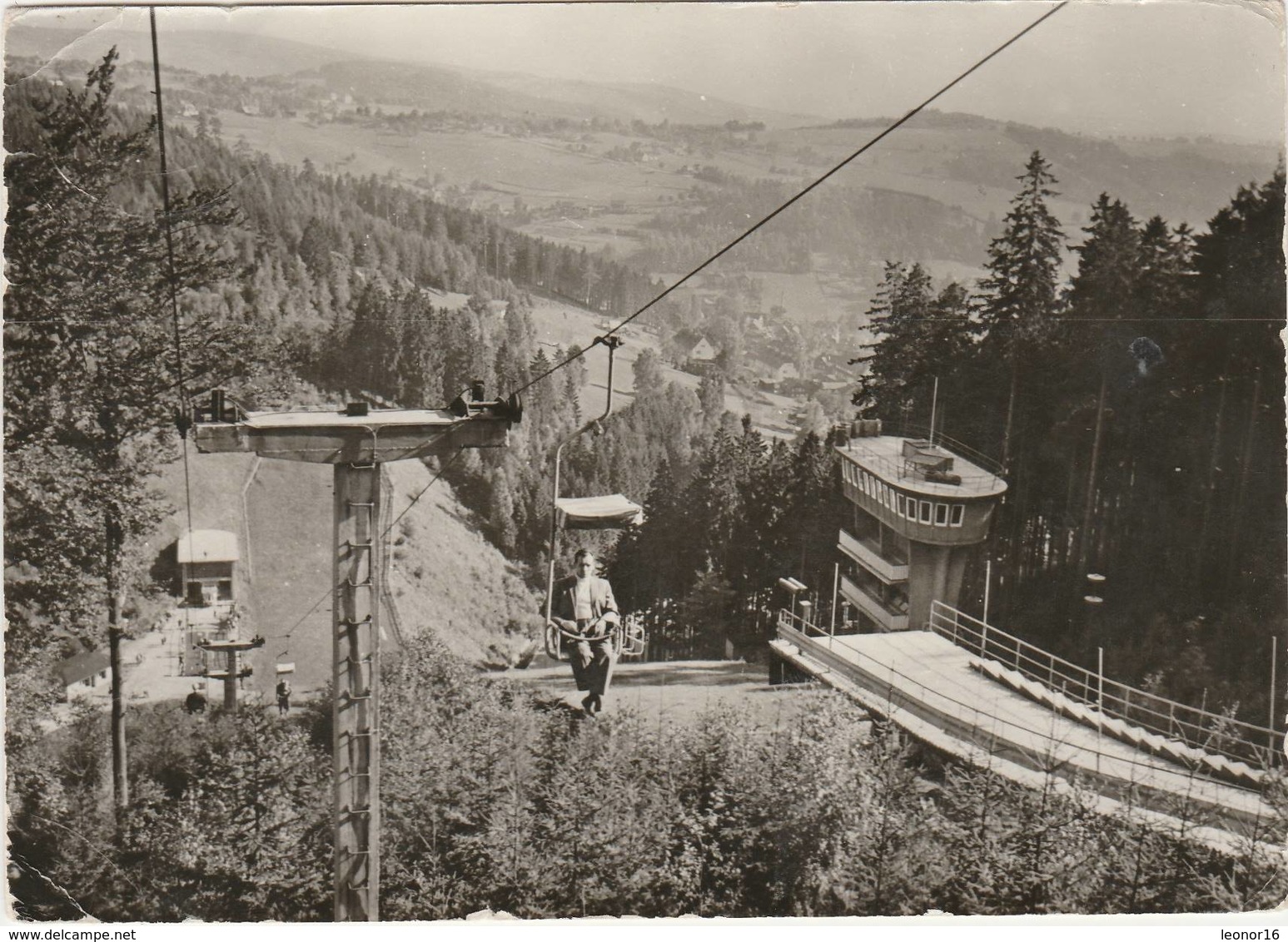 KLINGENTHAL    -  GROSSE ASCHBERGSCHANZE Mit SESSELLIFT   -    Verlag :,BILD & HEIMAT  Aus Reichenbach Nr / - Klingenthal