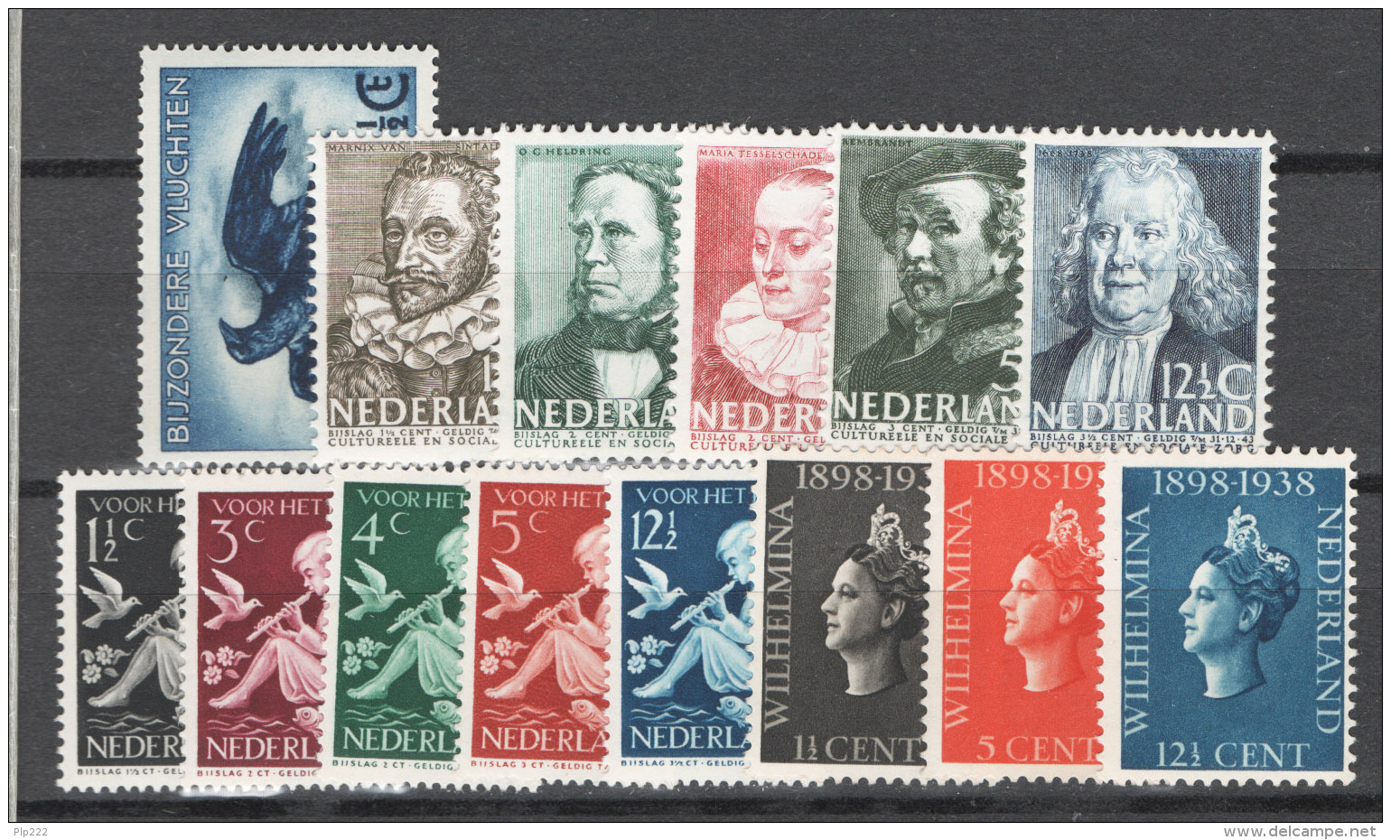 Olanda 1938 Annata Completa / Complete Year Set **/MNH VF - Années Complètes