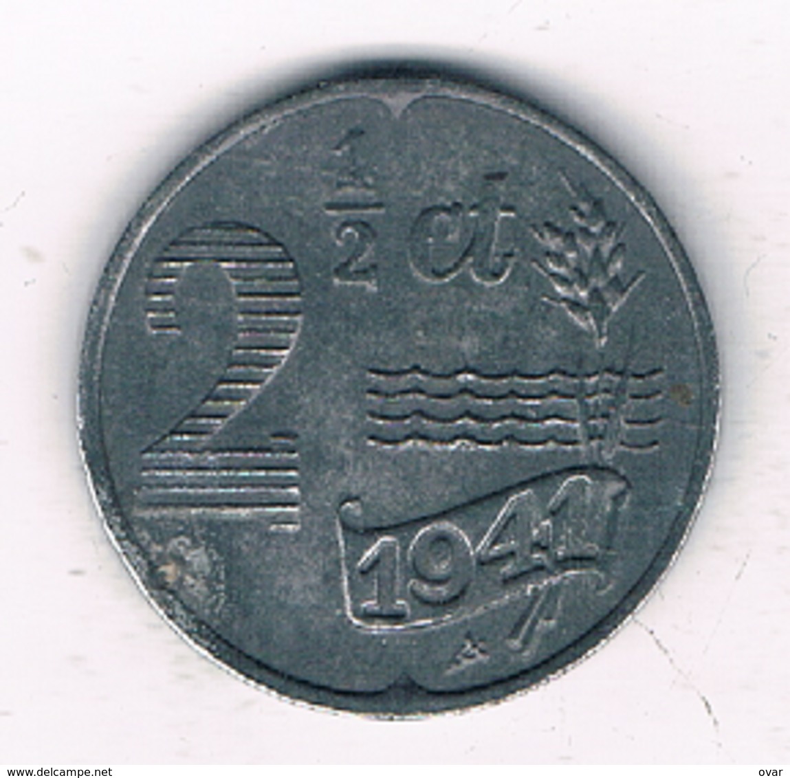 2 1/2 CENT 1941 NEDERLAND /3270G/ - 2.5 Cent