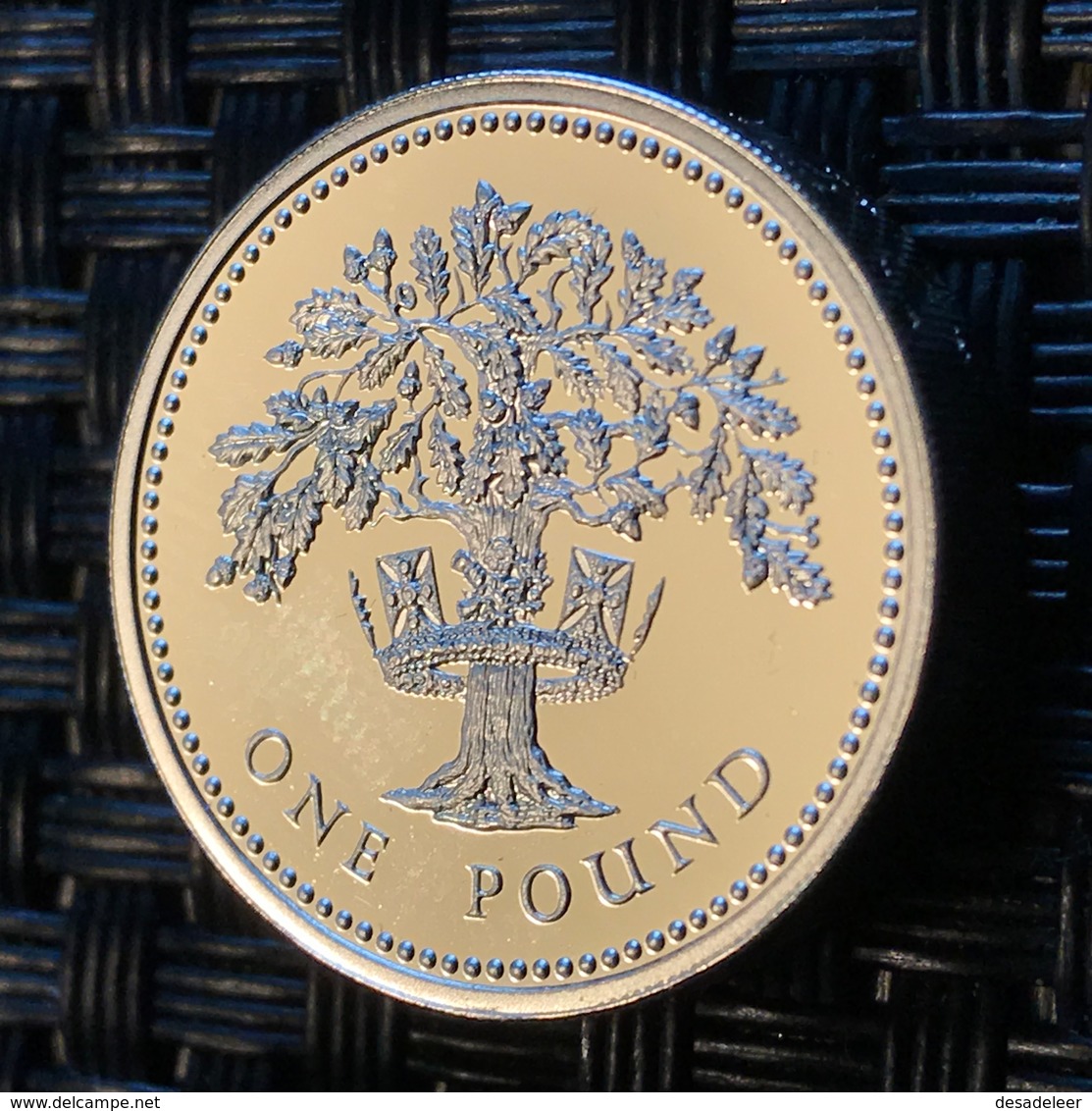 Great Britain One Pound 1987 United Kingdom Silver - 1 Pound