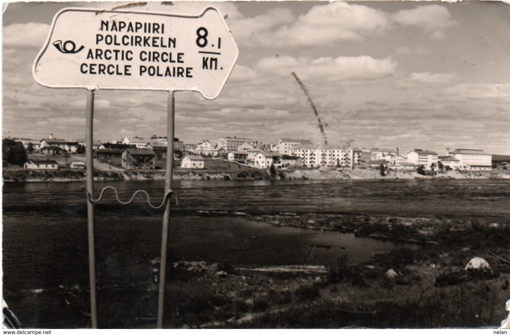 NAPAPPIIRI-ARCTIC CIRCLE-1960 - Finlandia