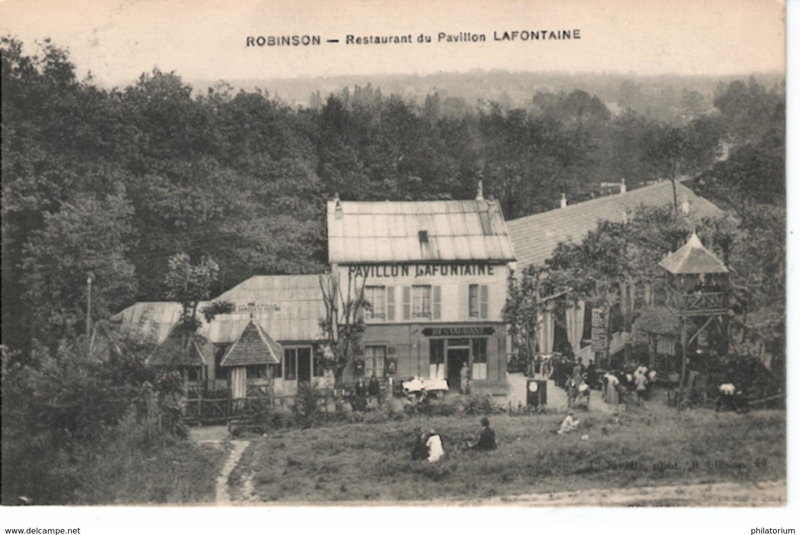 92  ROBINSON   Restaurant Du Pavillon Lafontaine - Autres & Non Classés