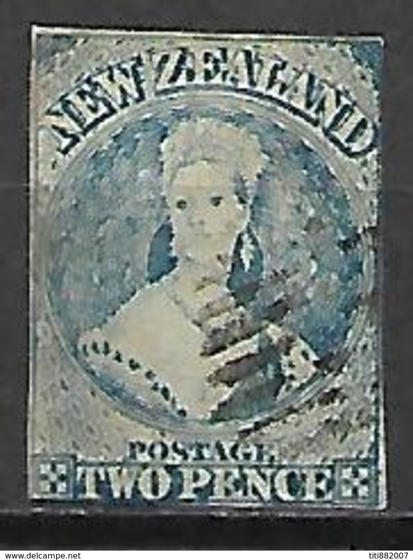 NOUVELLE ZELANDE   -  1858.  Y&T N° 9 Oblitéré. - Used Stamps