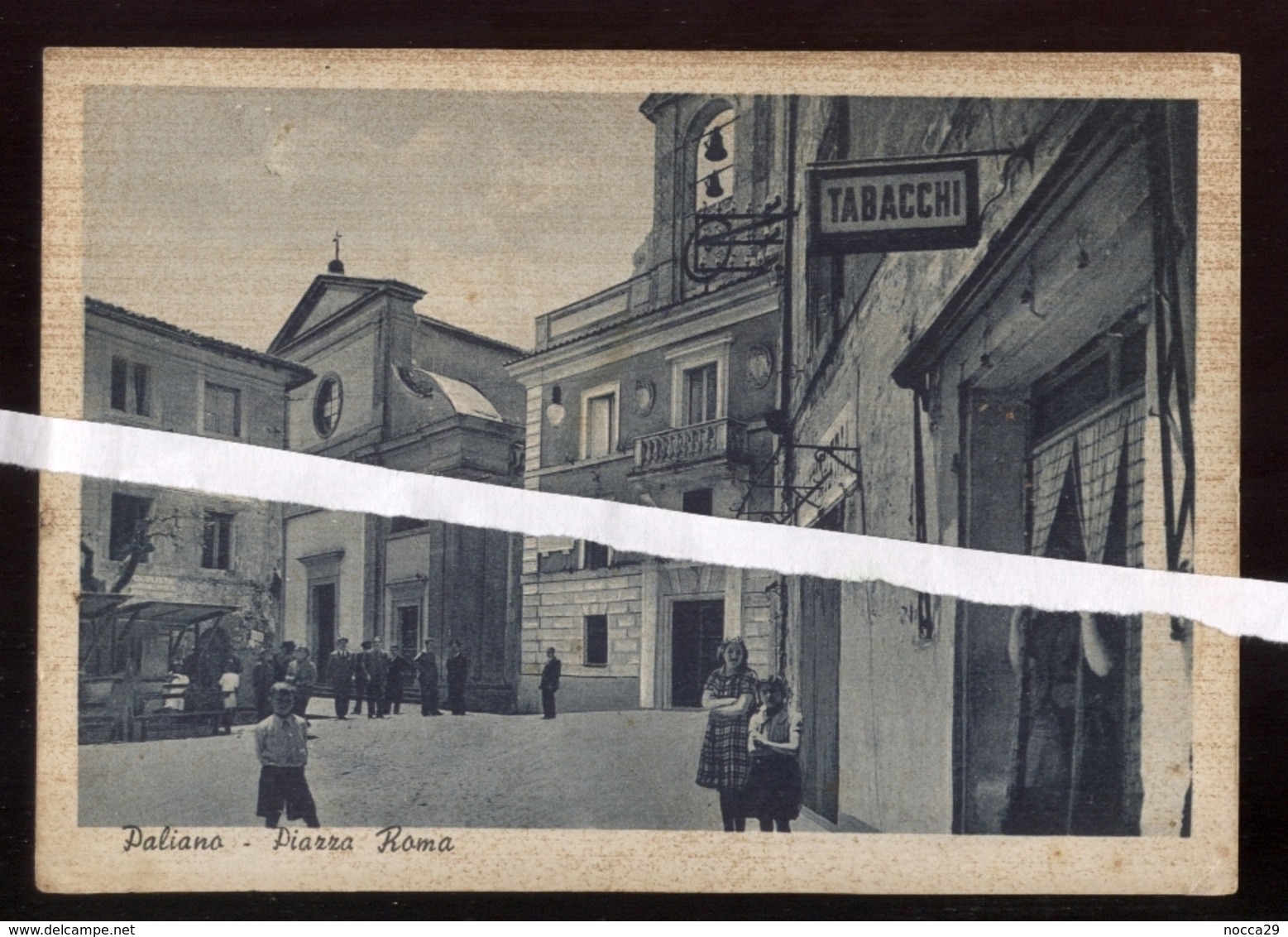 PALIANO - FROSINONE - 1942 - PIAZZA ROMA - Frosinone