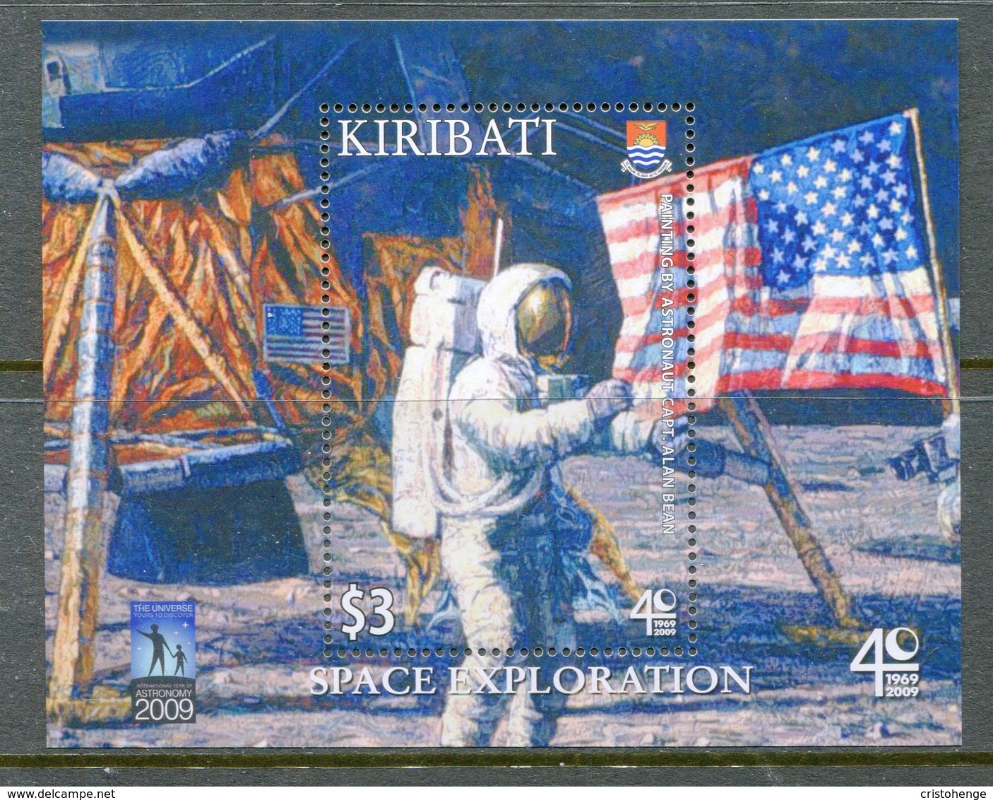 Kiribati 2009 International Year Of Astronomy MS MNH (SG MS863) - Kiribati (1979-...)