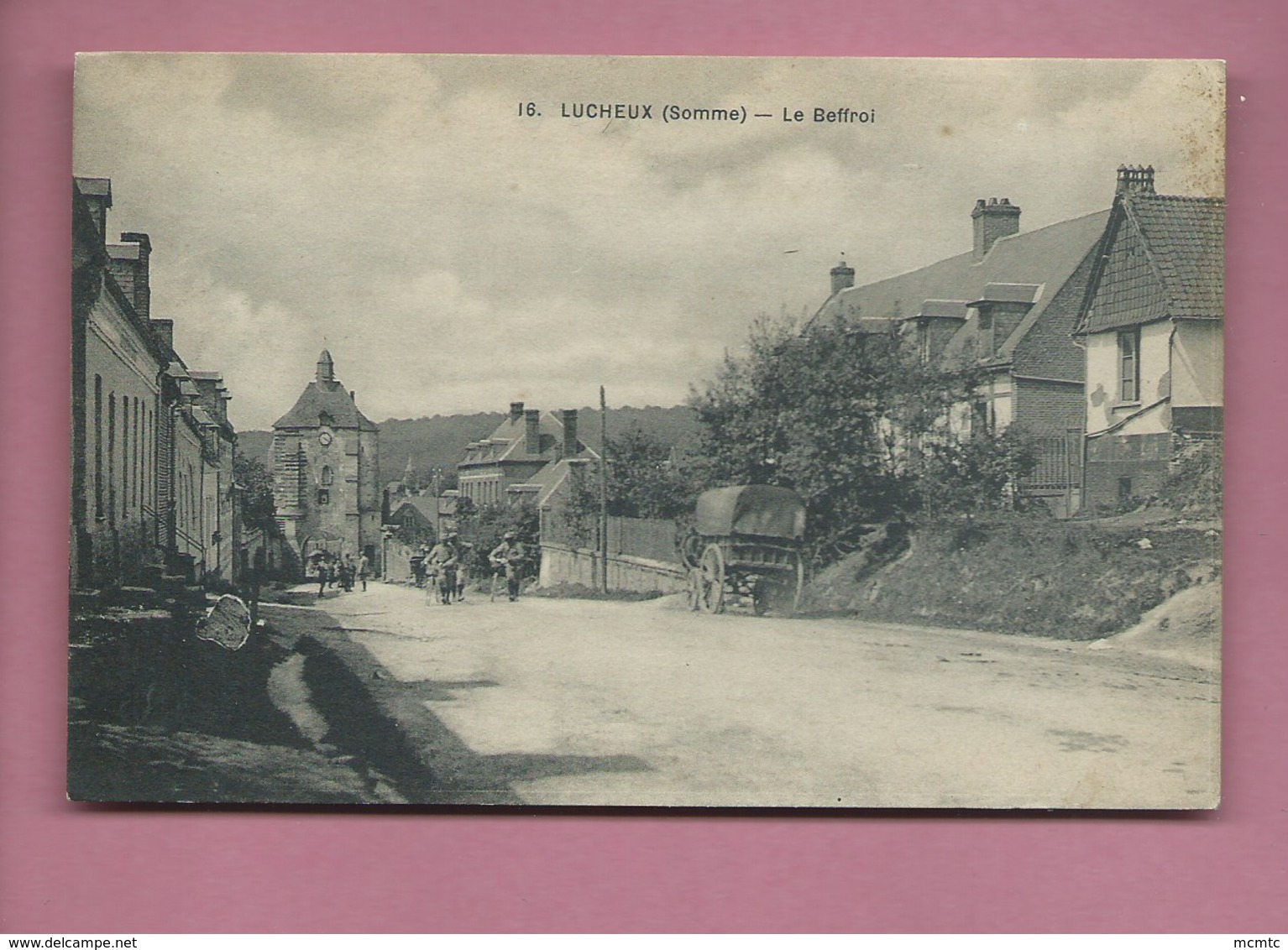 CPA- Lucheux  -(Somme)- Le Beffroi - Lucheux