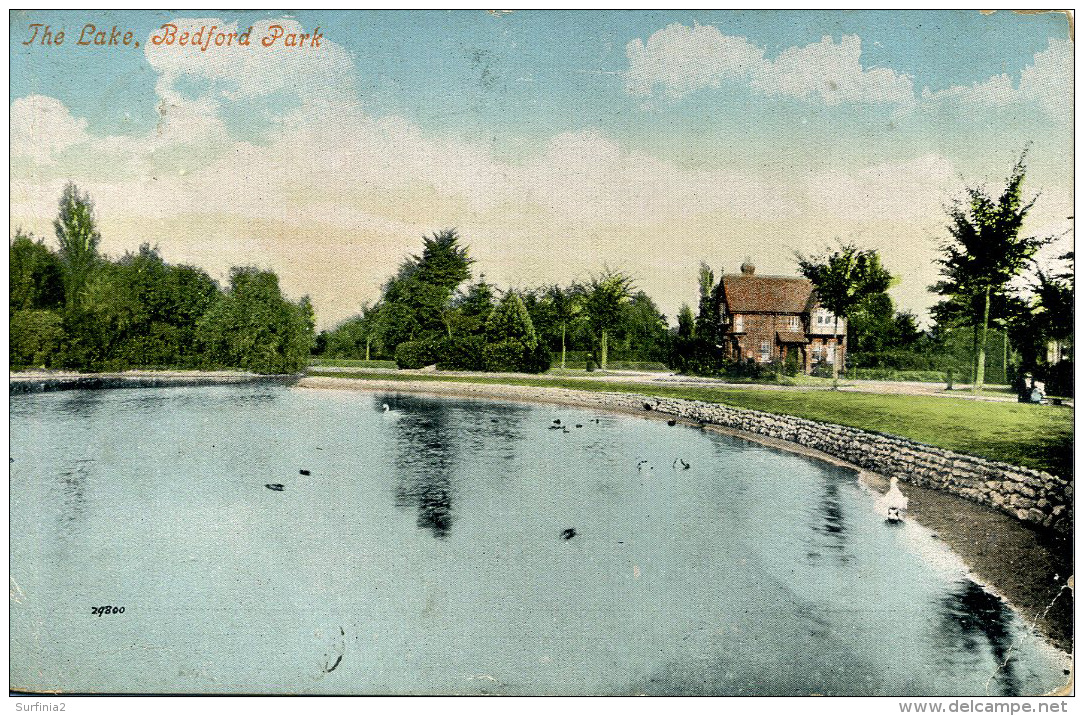 BEDS - BEDFORD - PARK - THE LAKE 1905 Bd241 - Bedford