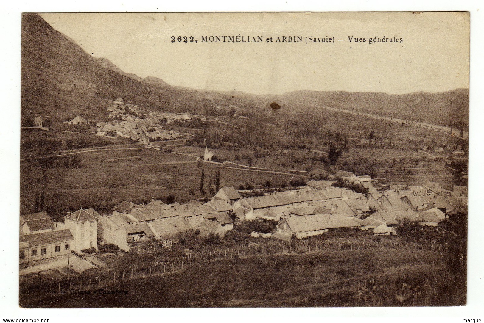 Cpa N° 2622 MONTMELIAN Et ARBIN Vues Générales - Montmelian