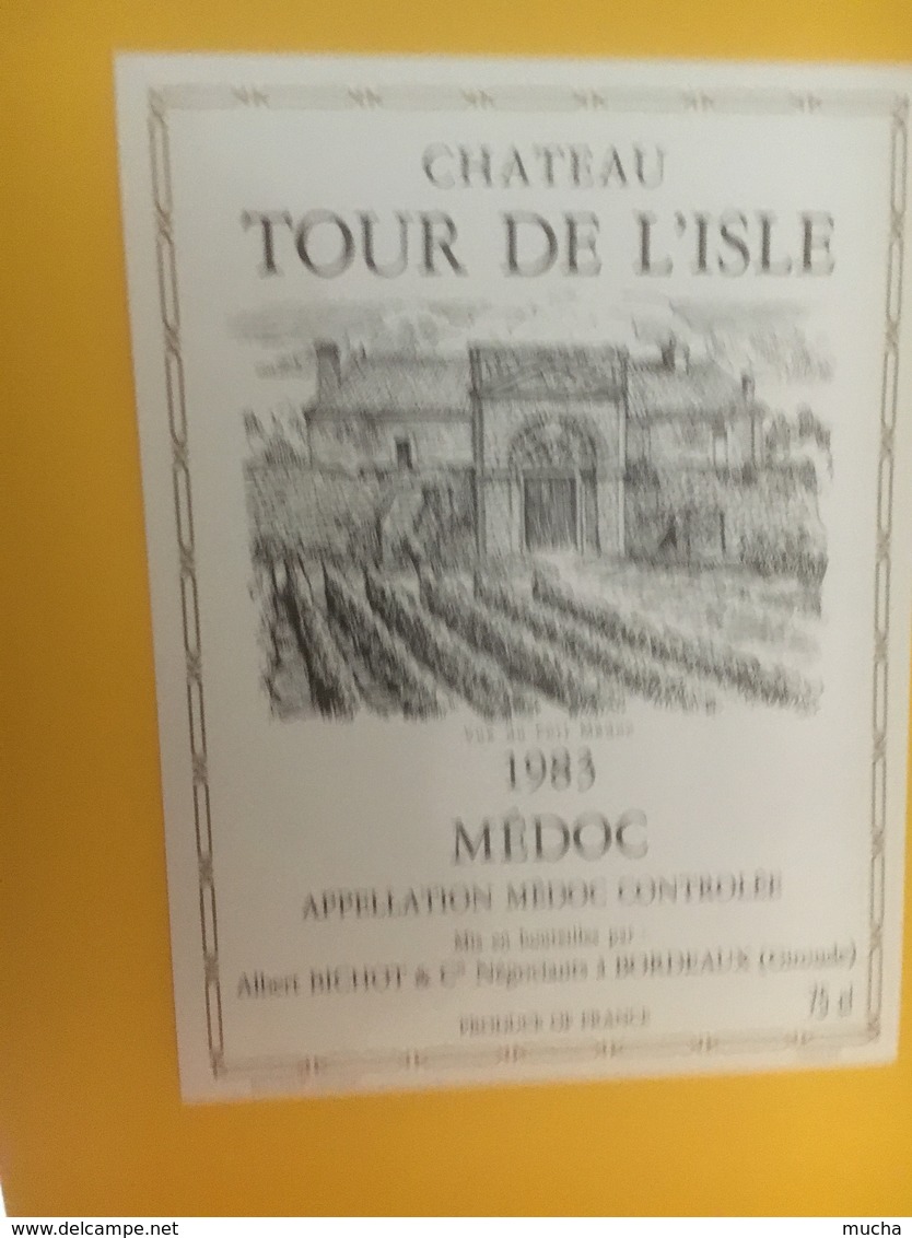 8406 - Château Tour De L'Isle  1983 Médoc - Bordeaux
