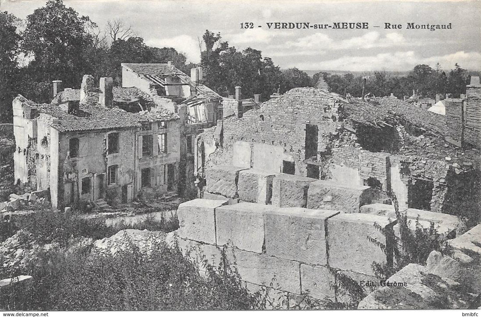 VERDUN-sur-MEUSE : Rue Montgaud - Autres & Non Classés