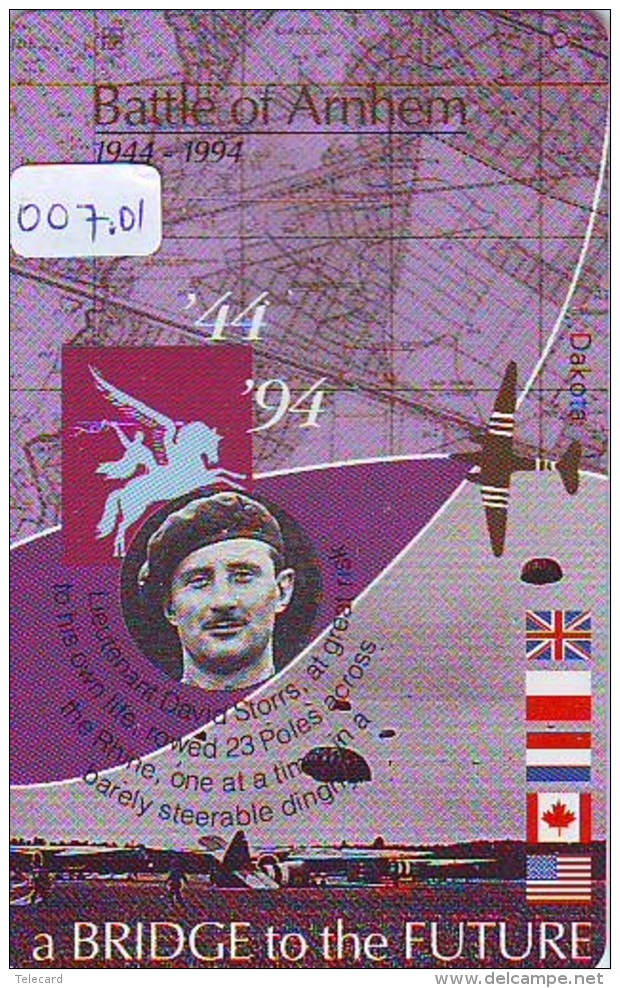 NEDERLAND CHIP TELEFOONKAART CRE 007 Set 1-4 * Battle Of Arnhem Serie * Telecarte A PUCE PAYS-BAS * ONGEBRUIKT * MINT - Armada