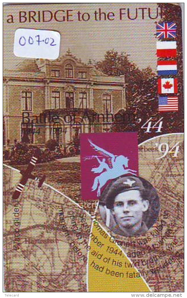 NEDERLAND CHIP TELEFOONKAART CRE 007 Set 1-4 * Battle Of Arnhem Serie * Telecarte A PUCE PAYS-BAS * ONGEBRUIKT * MINT - Armee