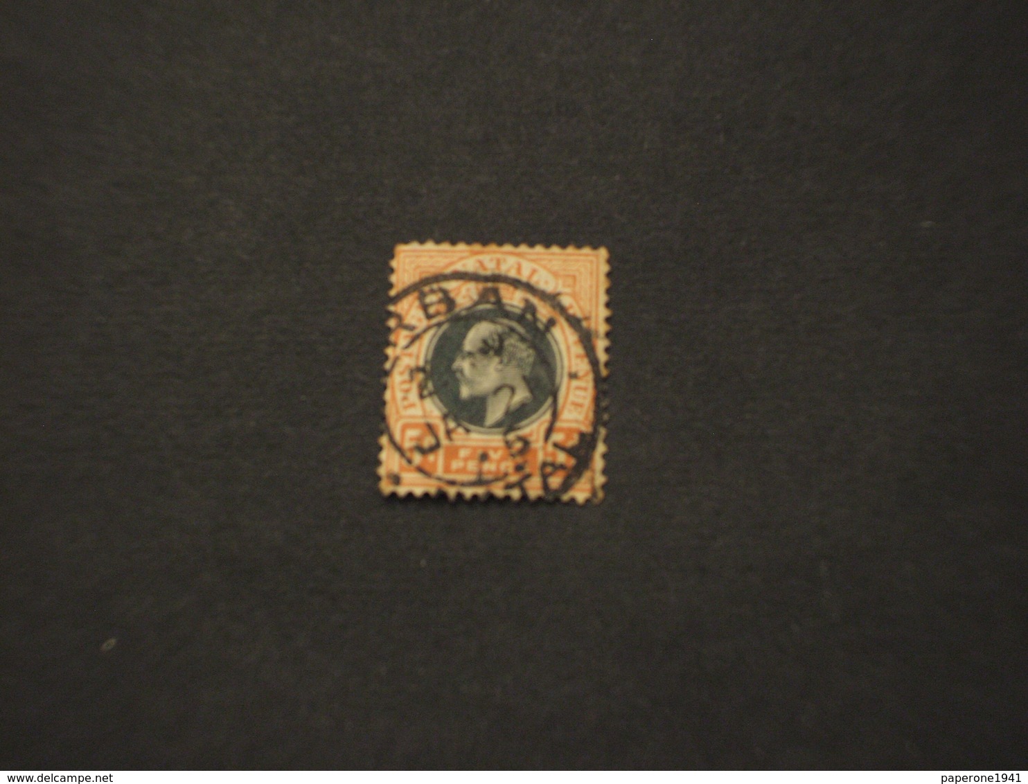 NATAL - 1902/3 RE 5 D. - TIMBRATO/USED - Natal (1857-1909)