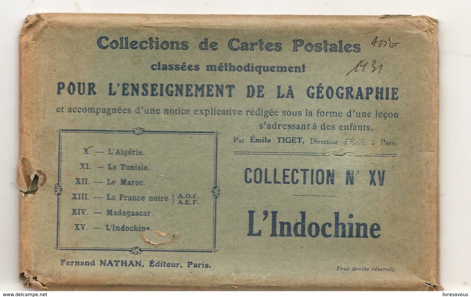 CPA Carte Indochine Française - Autres & Non Classés