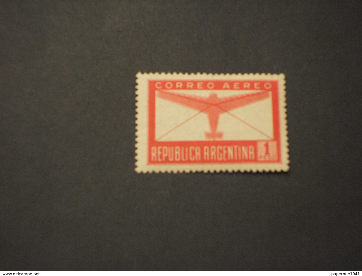 ARGENTINA - POSTA AEREA - 1945/8 AEREO 1 P. - NUOVO(++) - Posta Aerea