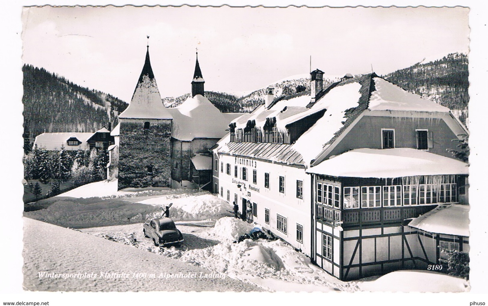 Ö-3663    FLATTNITZ :Alpenhotel Ladinigs - St. Veit An Der Glan