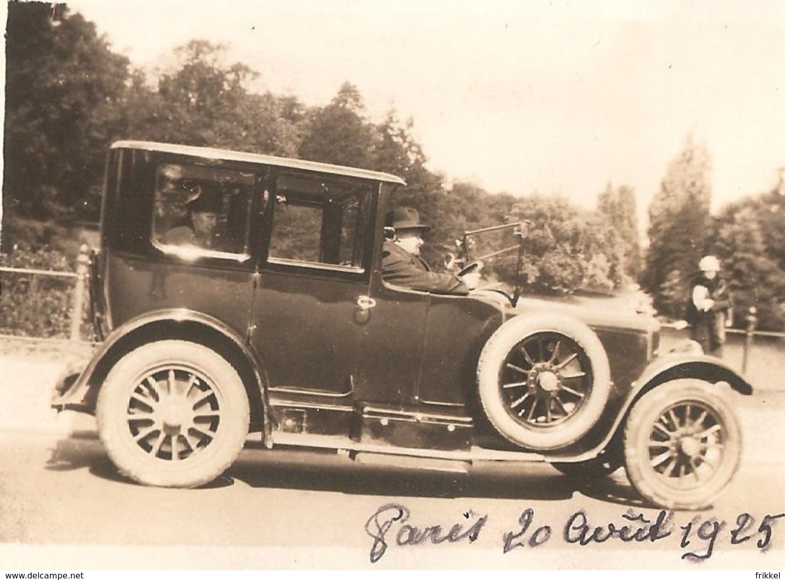 3x Foto 3x Photo (6 X 8cm) Oldtimer Old-Timer Paris 1925 - Automobiles