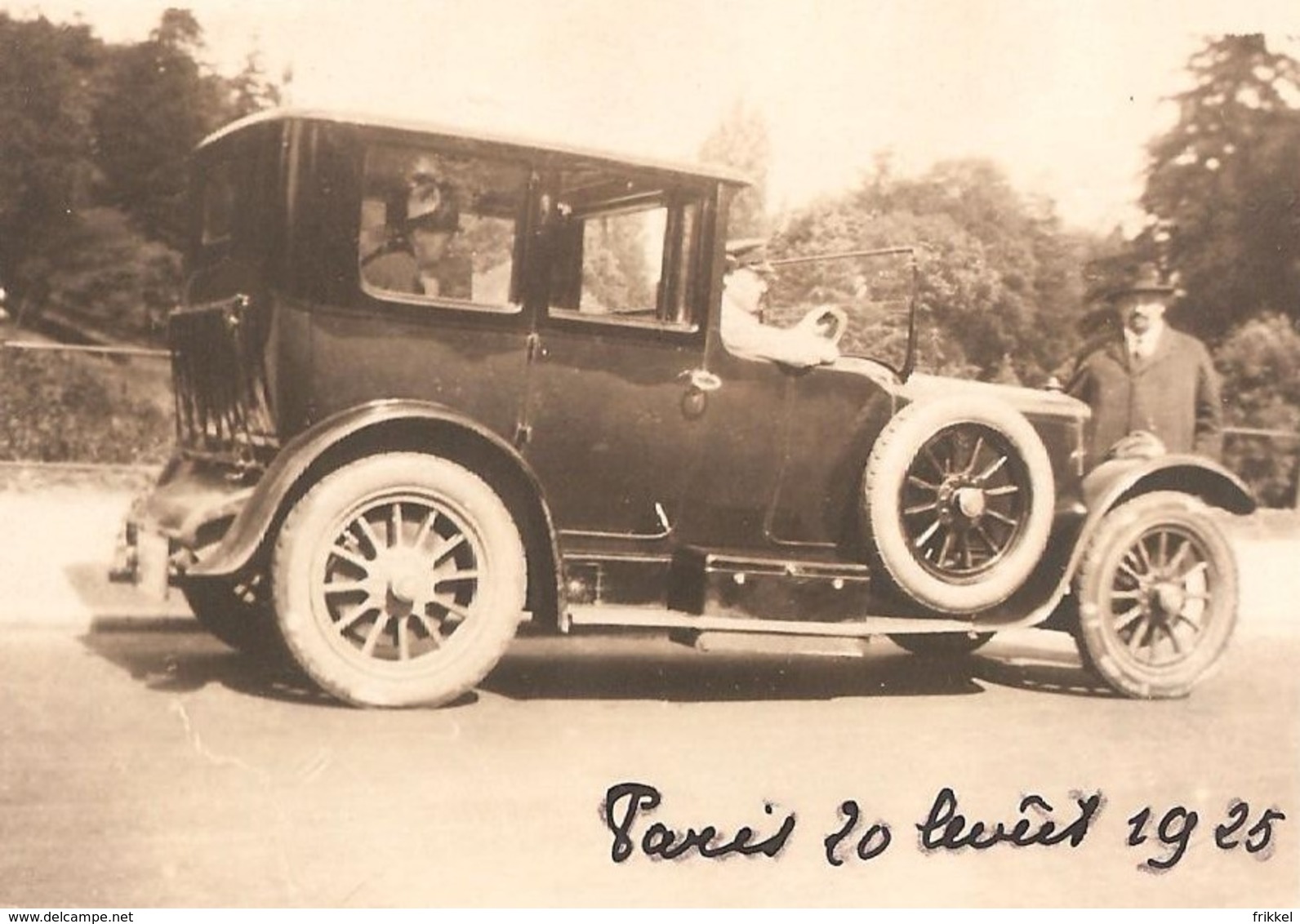 3x Foto 3x Photo (6 X 8cm) Oldtimer Old-Timer Paris 1925 - Automobiles