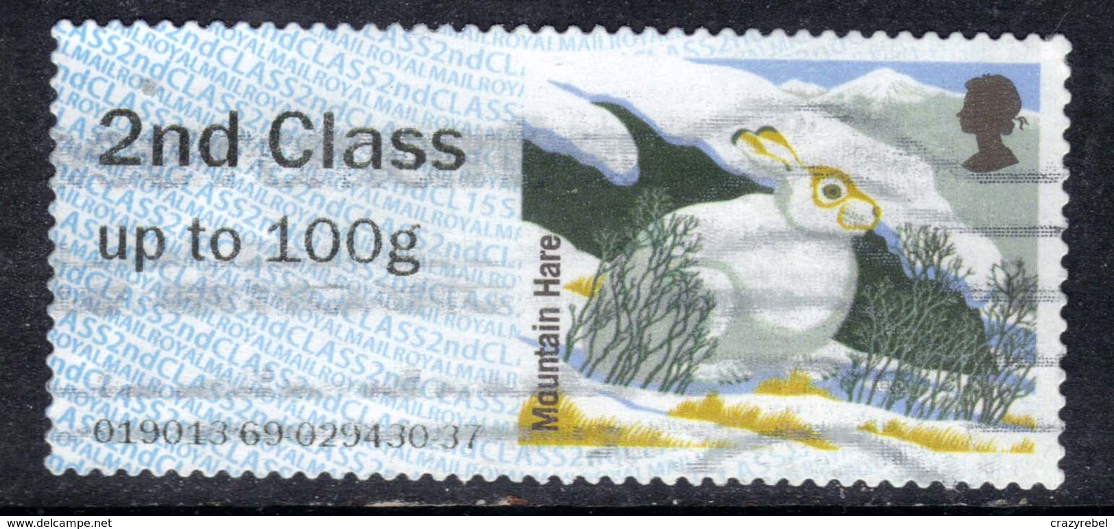 GB 2015 QE2 2nd Class Up To 100 Gms Post & Go Mountain Hare (1157 ) - Post & Go (distributeurs)