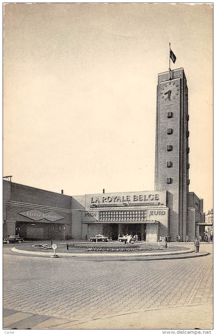 BRUXELLES - Gare Du Midi - Spoorwegen, Stations