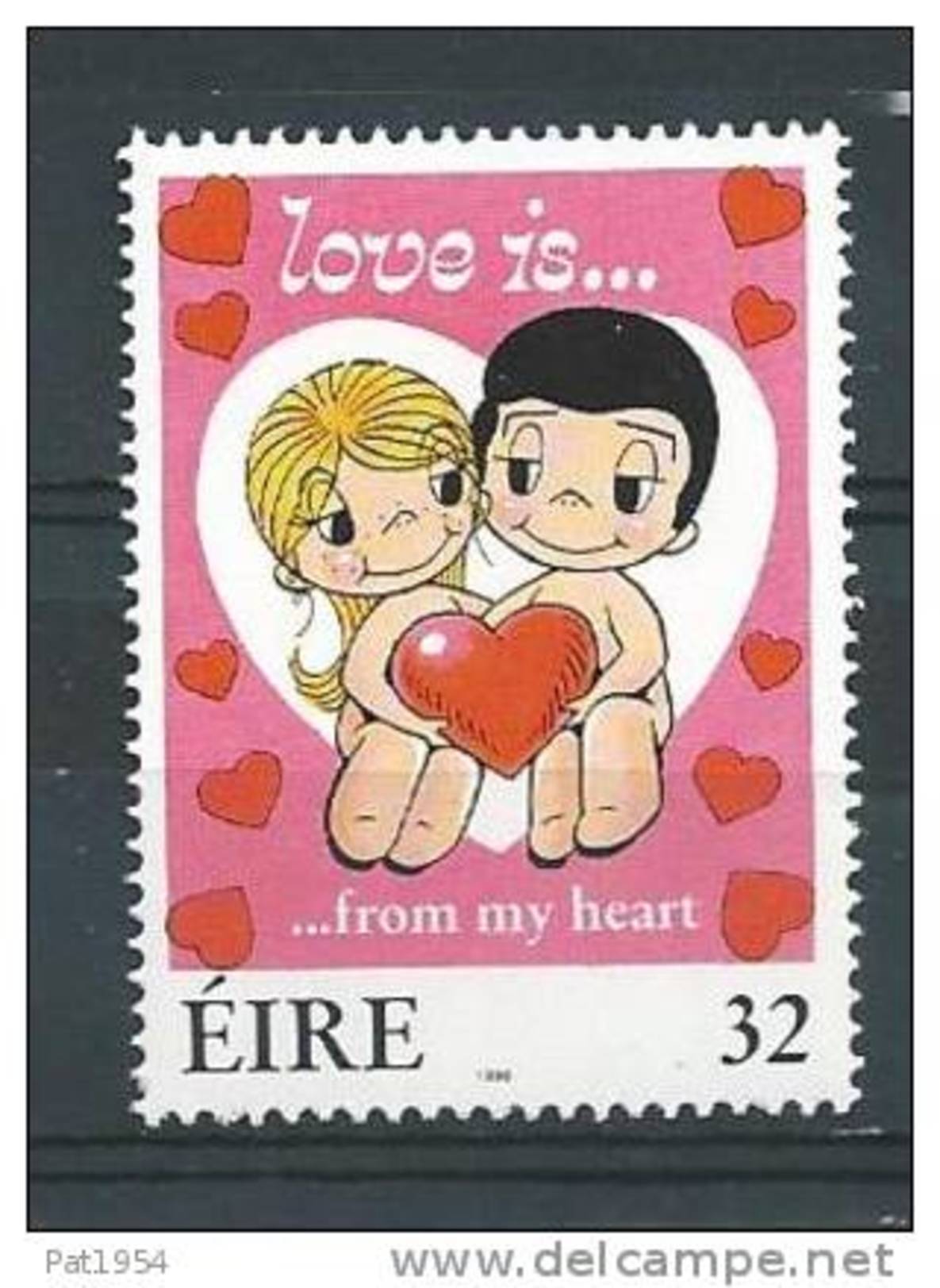 Irlande 1998 N°1045 Neufs **  Timbre D'Amour - Nuevos