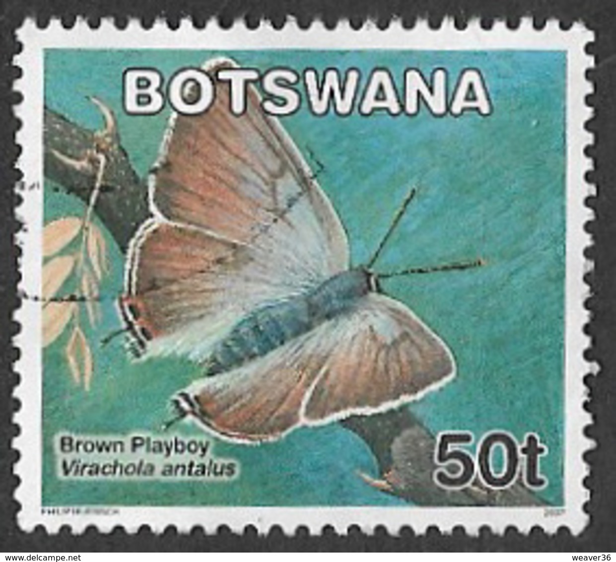 Botswana 2007 Definitive 50t Good/fine Used [37/30961/ND] - Botswana (1966-...)