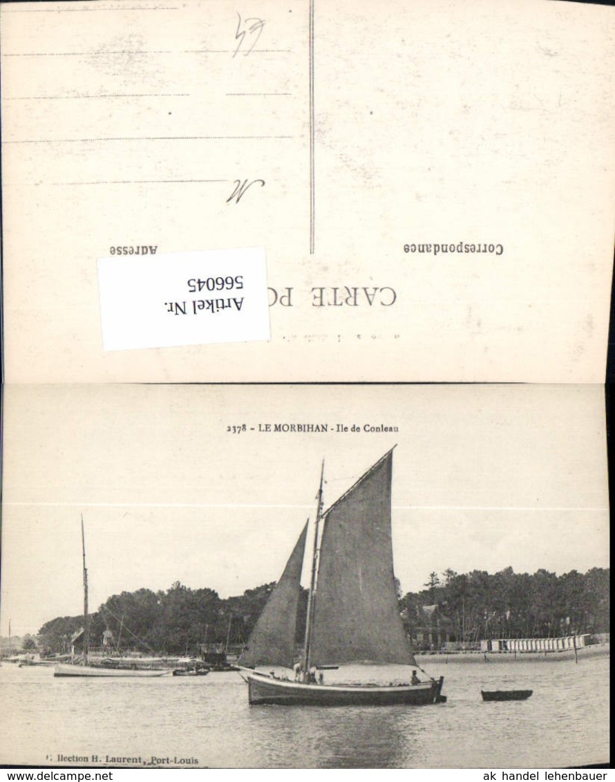 566045,Le Morbihan Ile De Conleau Schiff Segelschiff - Segelboote