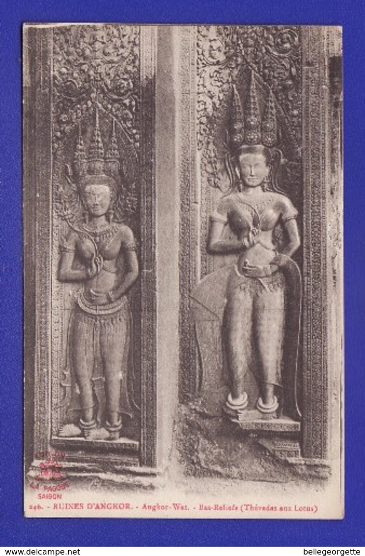 --460)  ANGKOR WAT Bas Reliefs (très Très Bon état) - Cambodge