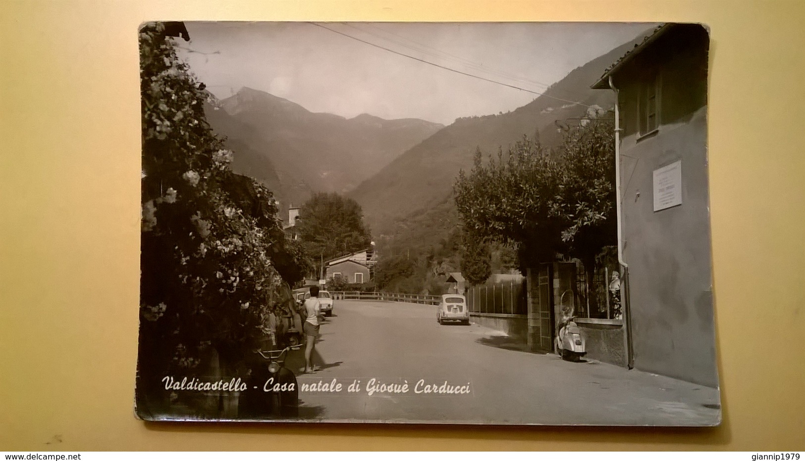 CARTOLINA POSTCARD NUOVA GIOSUE CARDUCCI VALDICASTELLO PIETRASANTA CASA NATALE - Filosofia & Pensatori