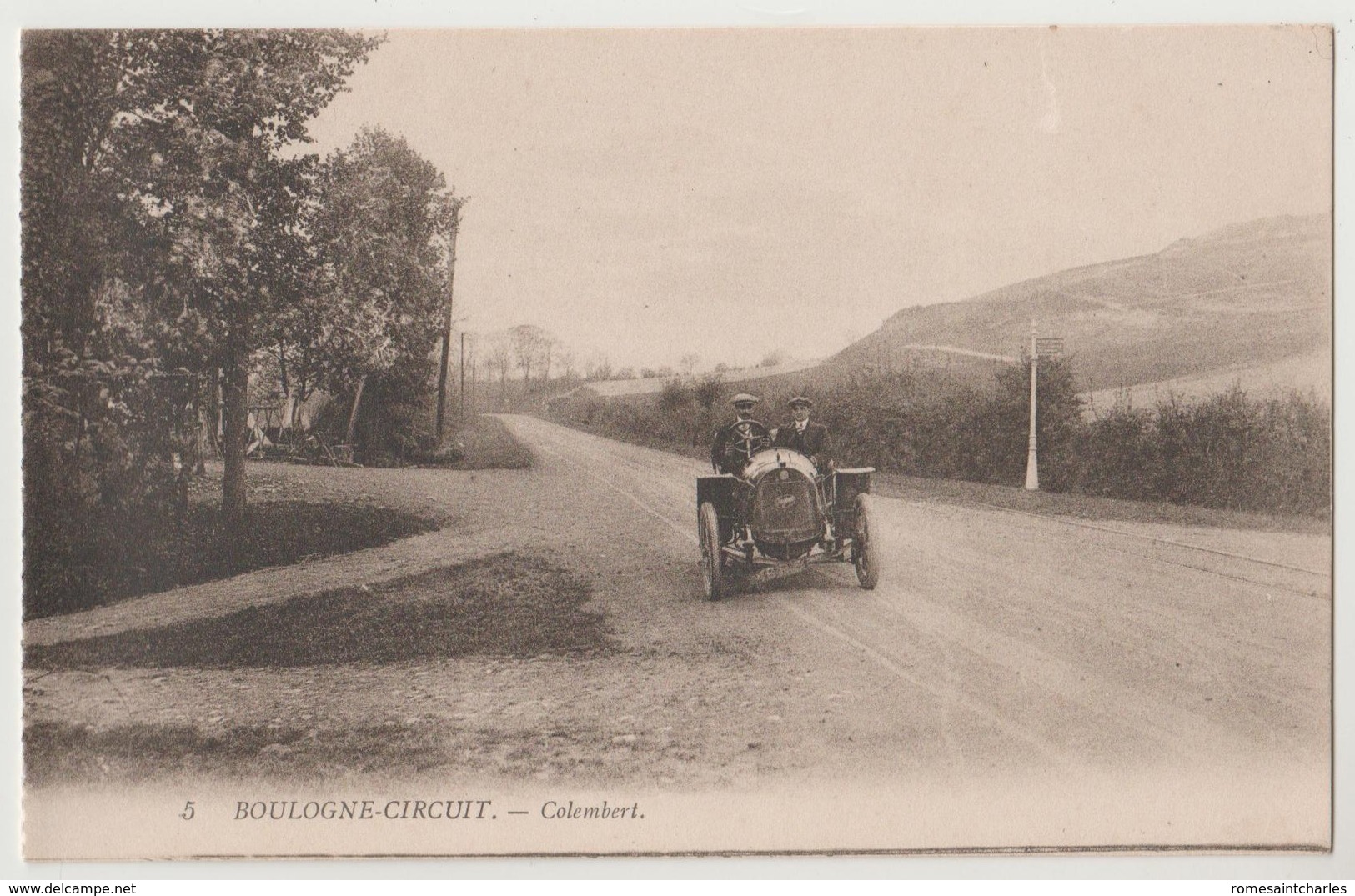 CPA 62 BOULOGNE CIRCUIT Colembert - Boulogne Sur Mer