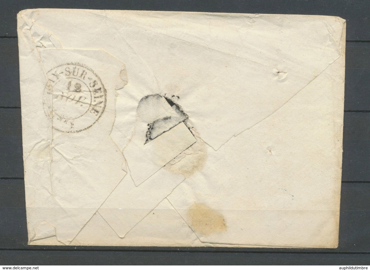 1834 Enveloppe CAD T12 FAREMOUTIER SEINE ET MARNE(73) TB. X3700 - 1801-1848: Precursori XIX