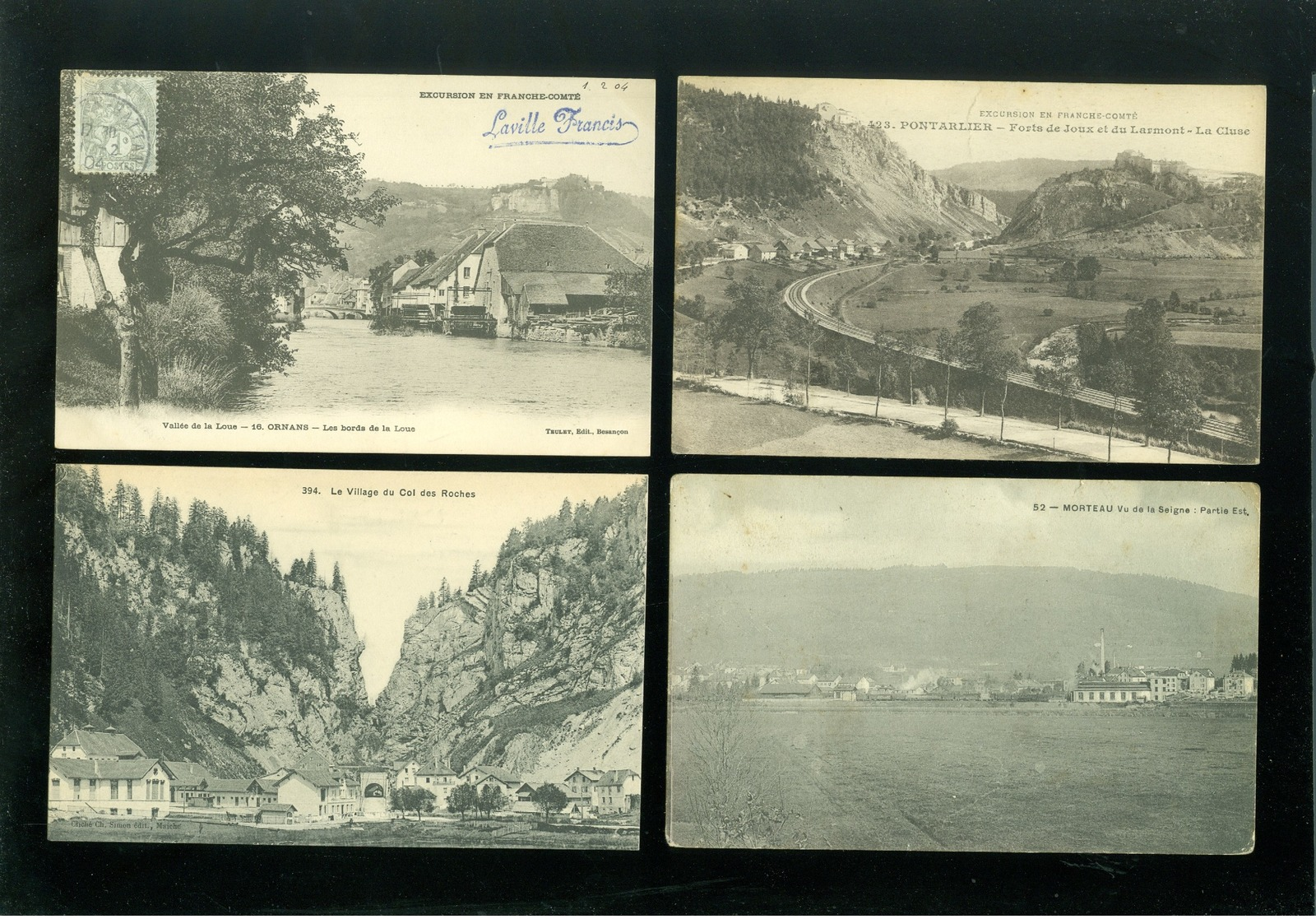 Beau Lot De 20 Cartes Postales De France  Doubs      Mooi Lot Van 20 Postkaarten Van Frankrijk ( 25 ) - 20 Scans - 5 - 99 Postcards