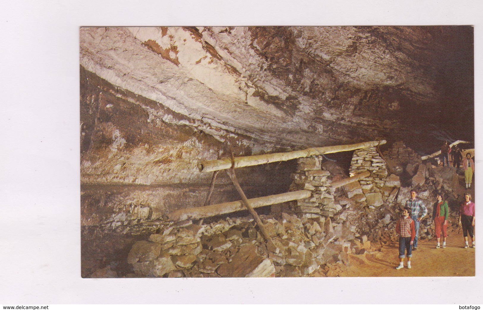 CPA MAMMOTH CAVE, SALTPETRE PIPES En 1977! - Mammoth Cave