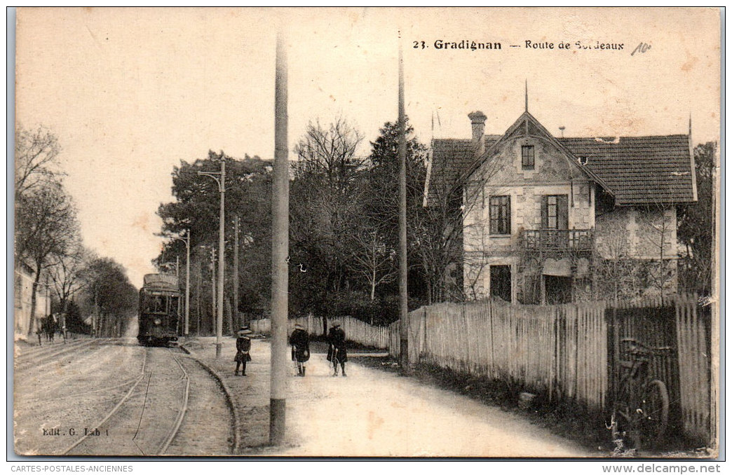 33 GRADIGNAN - La Route De Bordeaux - Gradignan