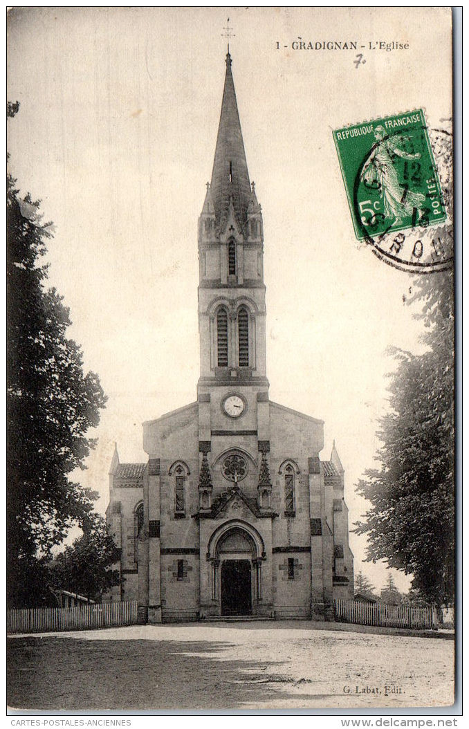 33 GRADIGNAN - L'église - Gradignan