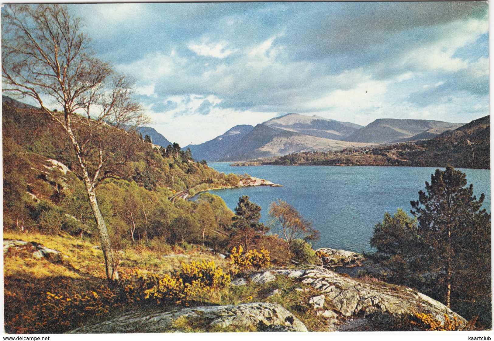 Snowdon And Llyn Padarn  - (Wales) - Caernarvonshire