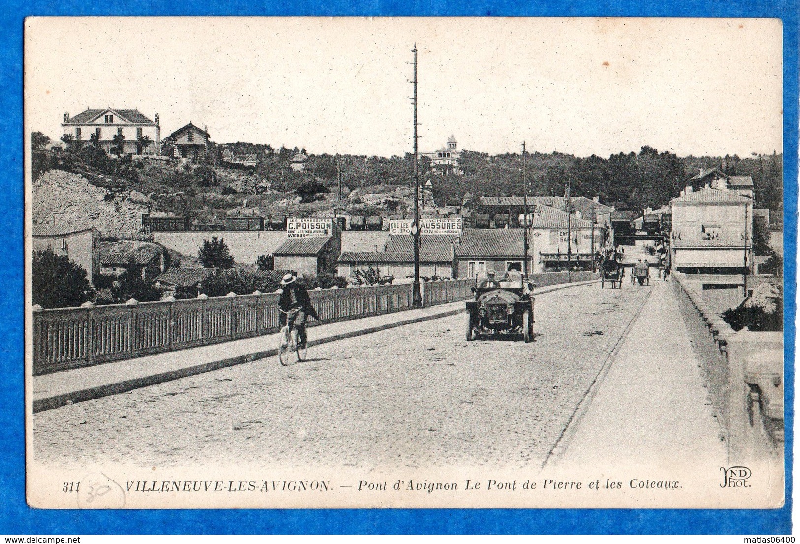 30- Villeneuve Les Avignon -  Pont D'Avignon Et Pont De Pierre -  N° 311  Ed  ND     CPA - Villeneuve-lès-Avignon