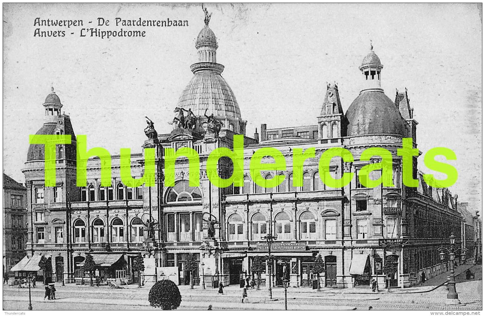 CPA ANTWERPEN ANVERS DE PAARDENRENBAAN L'HIPPODROME - Antwerpen