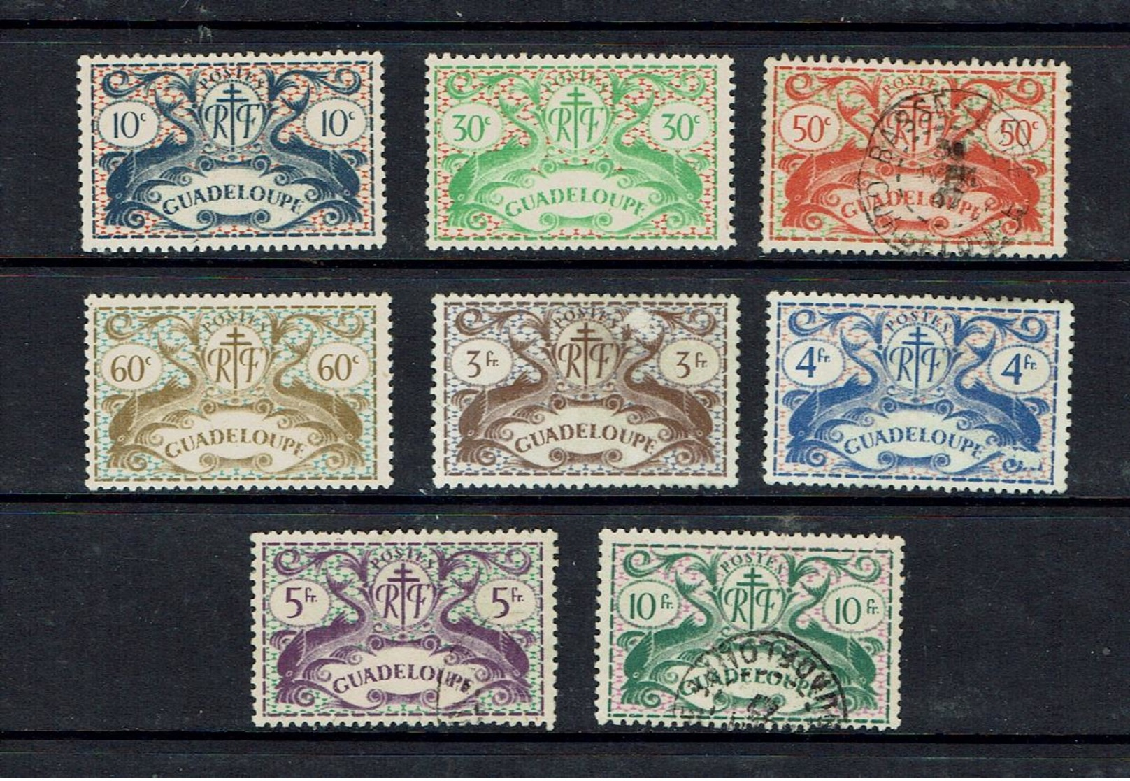 GUADELUPE...MIXED CONDITION - Used Stamps