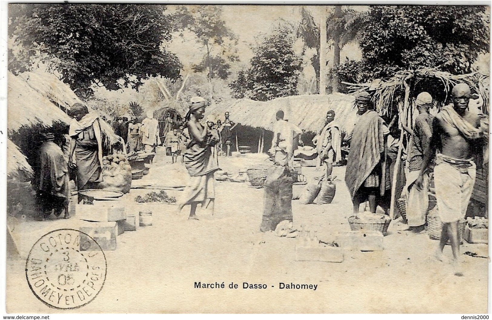Marché De DASSO - Dahomey - Sans éditeur - Dahomey