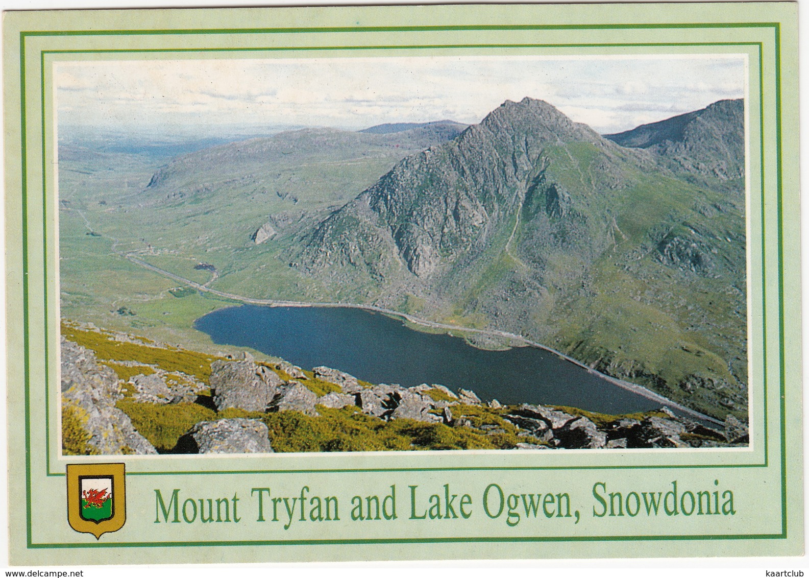Mount Tryfan And Lake Ogwen, Snowdonia    - (Wales) - Caernarvonshire