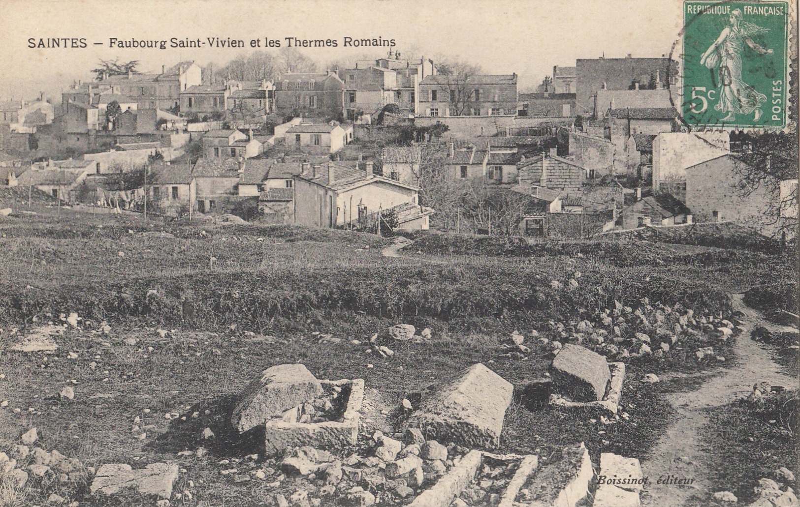 CARTE POSTALE DE SAINTES - Saintes