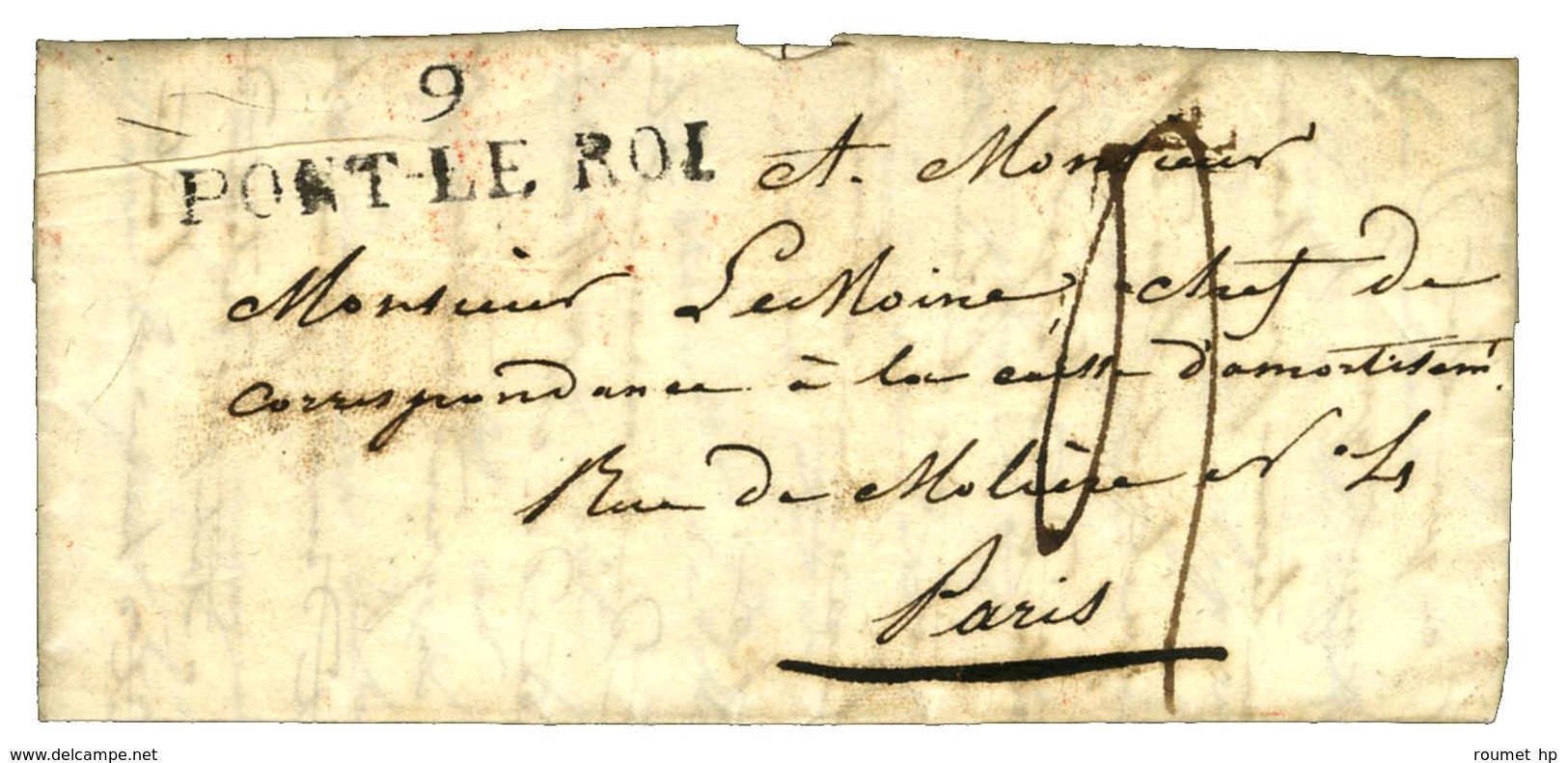 9 / PONT-LE-ROI 1822. - TB / SUP. - Other & Unclassified