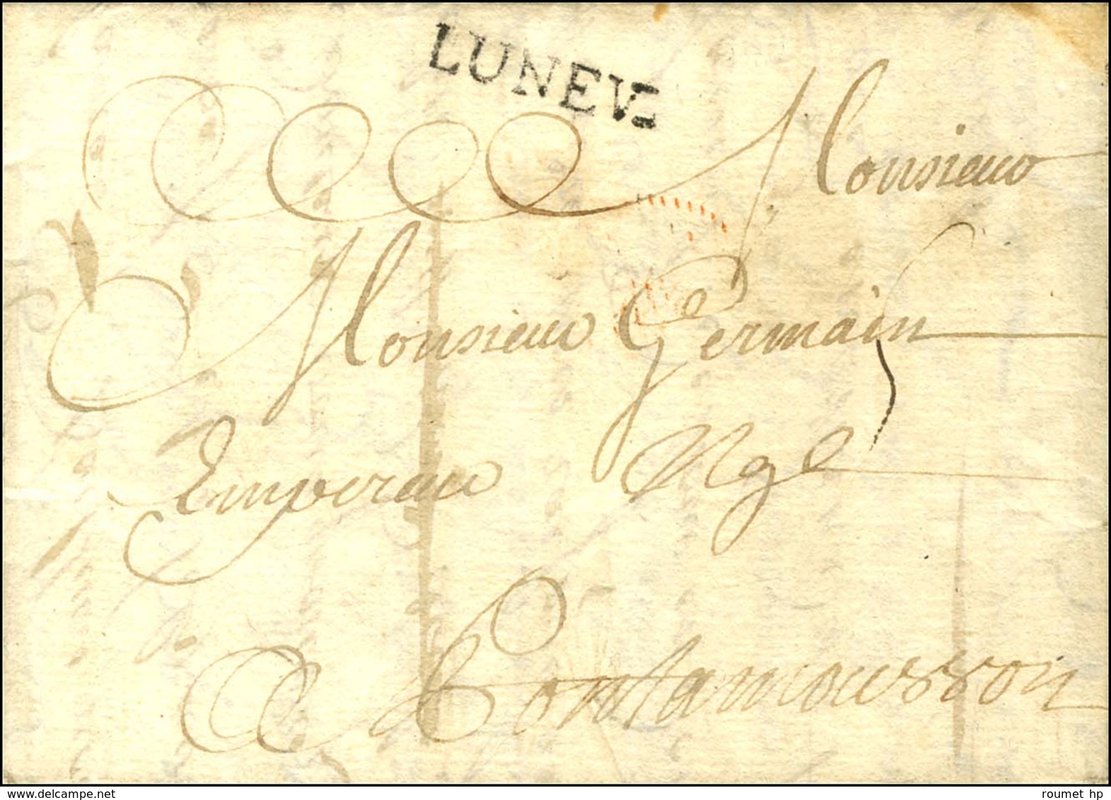 LUNEV. (23 X 4mm) (L N° 1A). 1747. - SUP. - Other & Unclassified