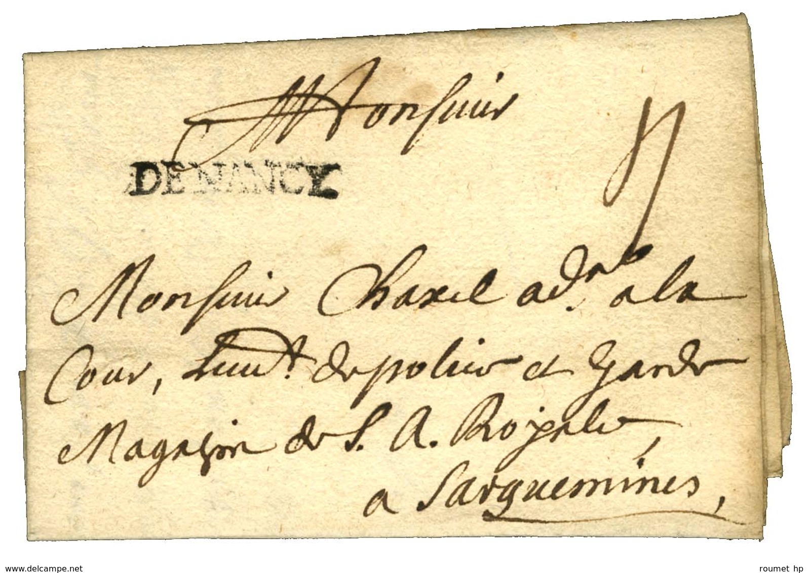 DE NANCY (L N° 6). 1730. - SUP. - Other & Unclassified
