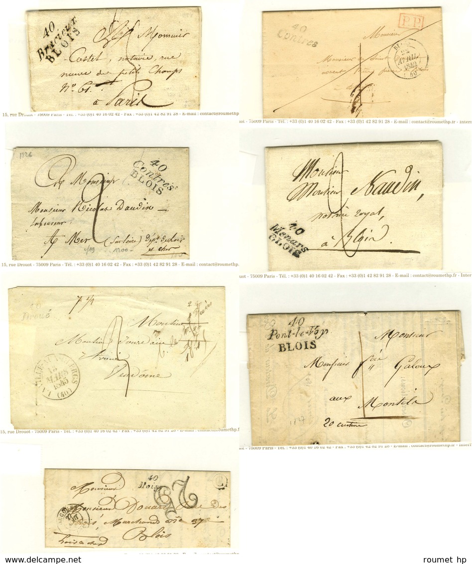 Lot De 7 Cursives Du Loir Et Cher . - B / TB. - 1801-1848: Precursors XIX