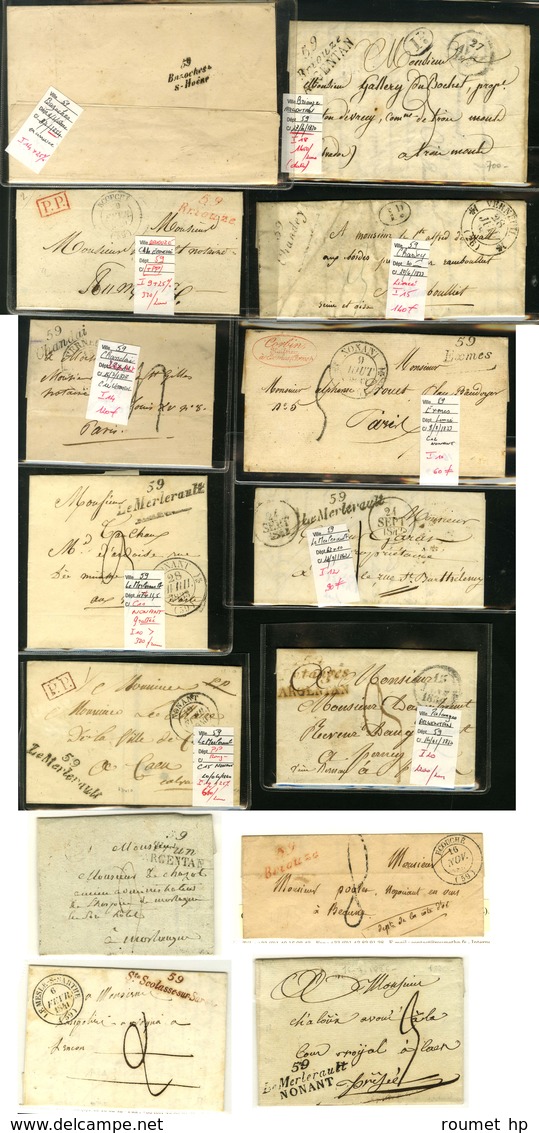 Lot De 14 Cursives De L'Orne. - B / TB. - 1801-1848: Precursors XIX