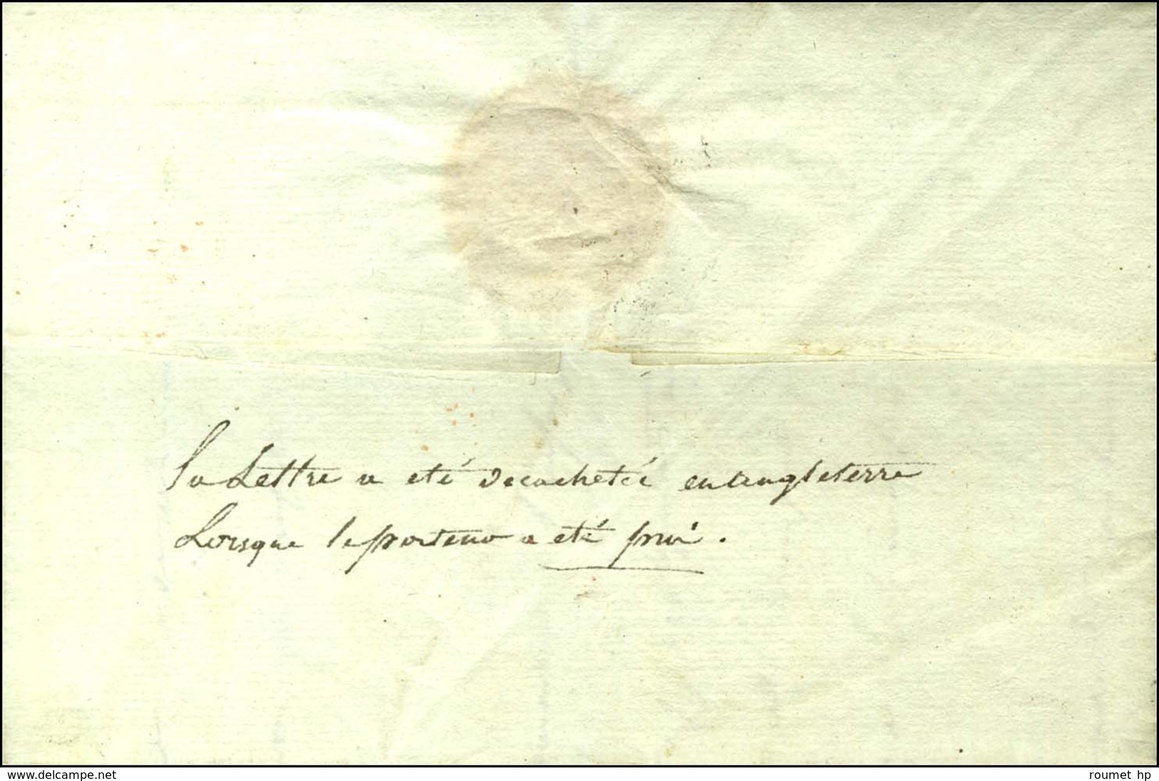 Lettre Avec Texte Et Bel En-tête Illustré ARMEE / DE SAINT DOMINGUE Datée Au Quartier Général De Jérémie Le 5 Ventose An - Bolli Militari (ante 1900)