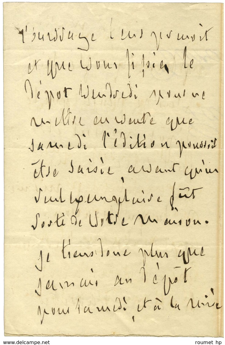 CHATEAUBRIAND François René Vicomte De (1768-1848), écrivain, Homme Politique. - Other & Unclassified